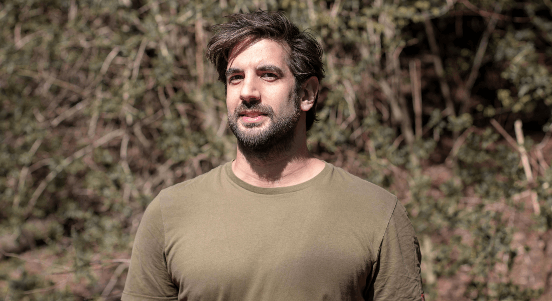 Harith Omar Morgadinho Farooq, herpetologist and Postdoctoral Researcher at Center for Macroecology, Evolution and Climate (CMEC). Photo of Harith Farooq